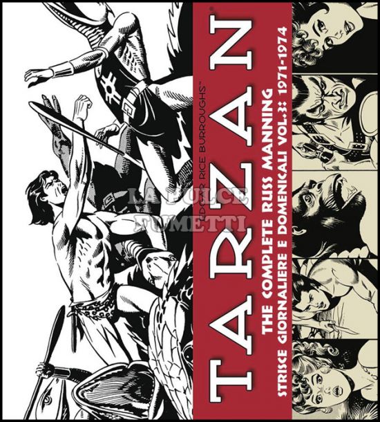 COSMO BOOKS - TARZAN - TUTTE LE STRISCE QUOTIDIANE E DOMENICALI 3 - 1971-1974